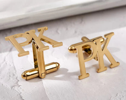 Personalized Initials Cufflinks